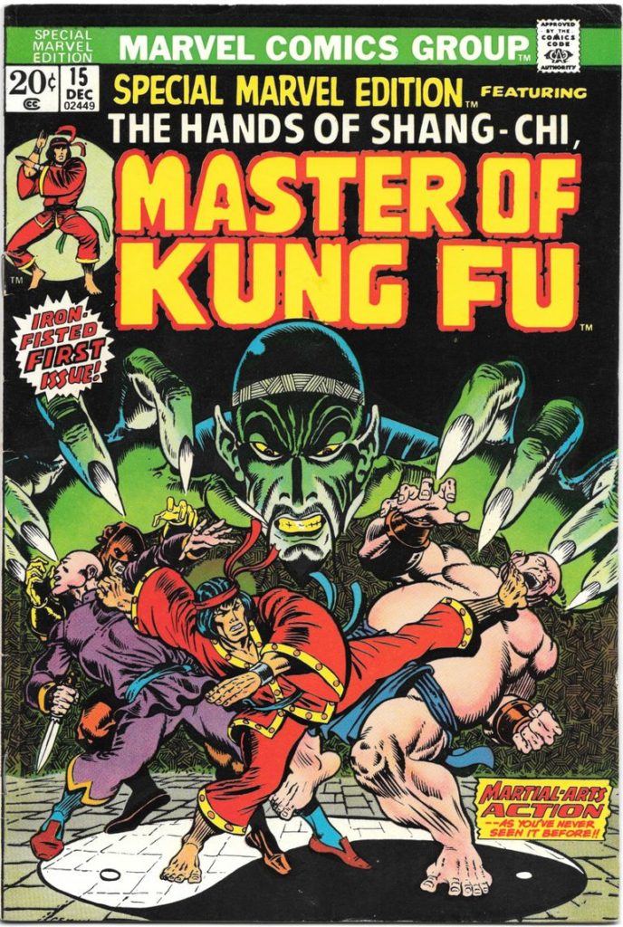 Shang-chi y la Leyenda de los Diez Anillos - Master of Kung Fu comic